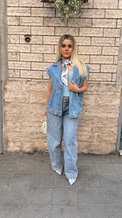 Gilet jeans