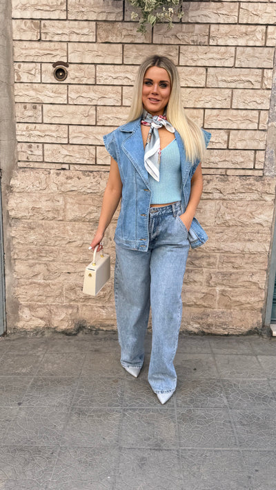 Gilet jeans