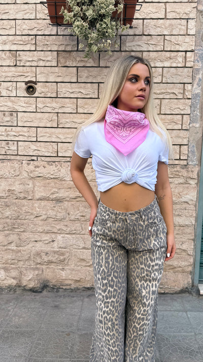 T-shirt bandana