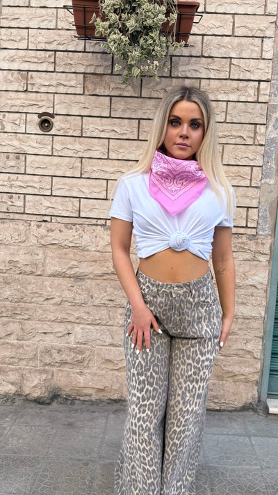 T-shirt bandana